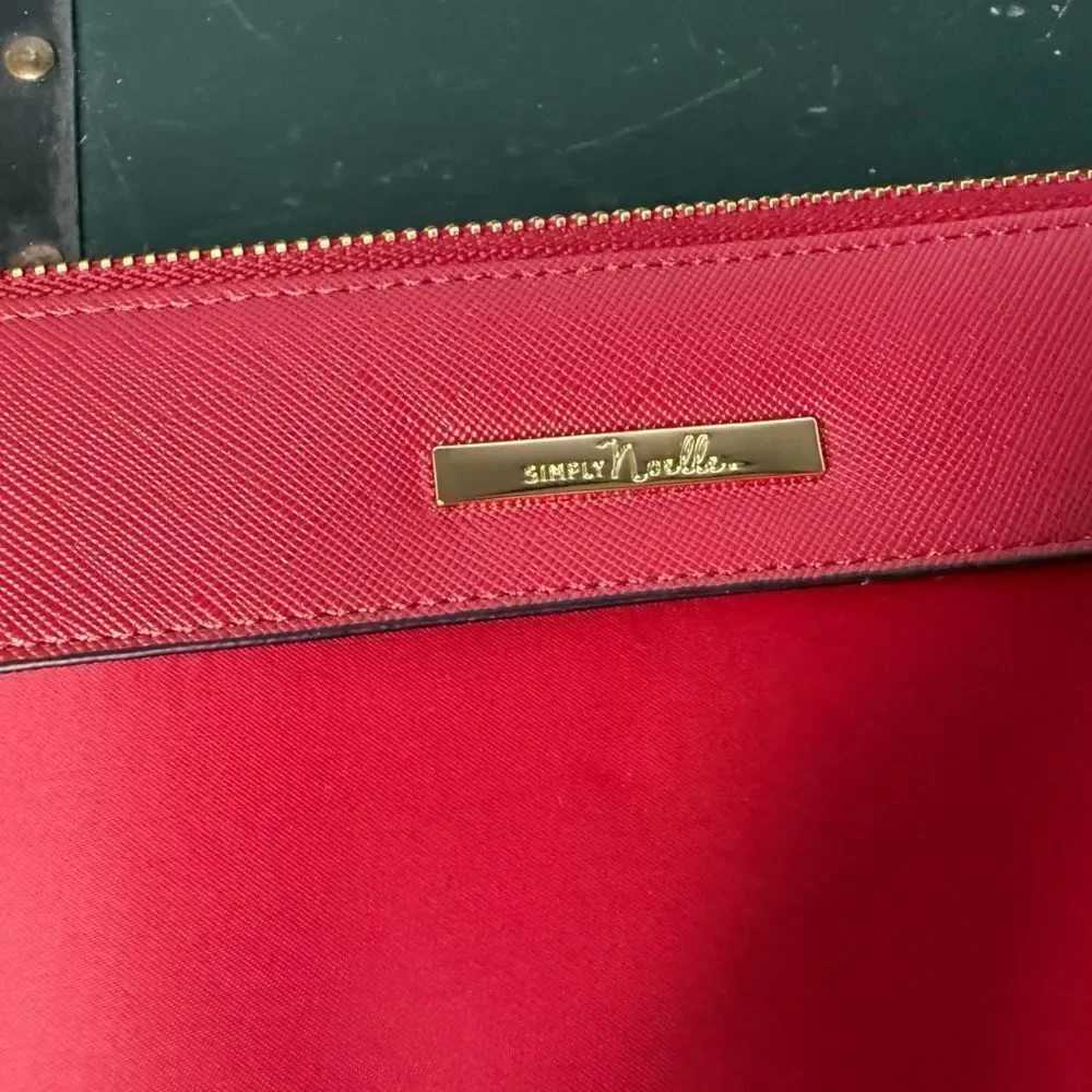 Simply Noelle Red Wristlet Wallet New With Tags